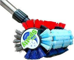 grout scrubber brush with long handle