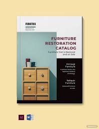 free furniture catalog template