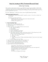 Mla Research Paper Template Simple Fresh Research Paper