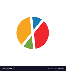 Pie Chart Graphic Icon Design Template