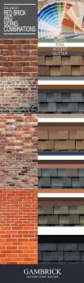Best exterior colors for brick. What Color Siding Goes With Red Brick Color Combos 2020 Gambrick