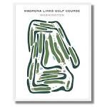 Buy the best printed golf course Madrona Links Golf Course ...