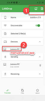 Use it to drag files. Share Files Between Android And Pc Through Landrop Many Android Apps