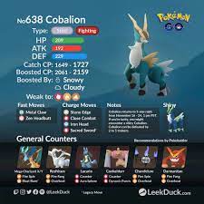 Cobalion, Terrakion & Virizion Raid Hour - Leek Duck | Pokémon GO News and  Resources