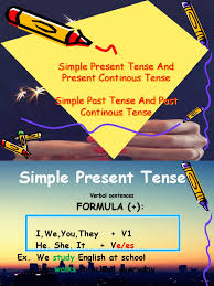 Simple present tense (present simple tense) is a verb tense that describes the events and situations that do not change. Present And Past Grammatical Tense English Language