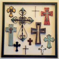 Framed Crosses Cross Wall Art Cross