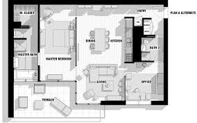 City Apartment Floor Plan
