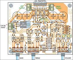 12v 20w stereo lifier circuit diagram