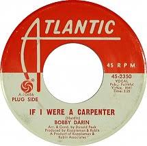 45cat - Bobby Darin - If I Were A Carpenter / Rainin' - Atlantic - USA -  45-2350