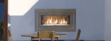 Natural Gas Vent Free Linear Fireplace