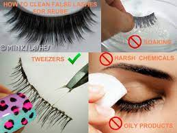 So many people i speak to say they don't clean their lashes because they are afraid of ruining them, but removing oils and bacteria are essential for maintaining beautiful and healthy lash extensions. How To Clean False Eyelashes For Reuse Do S And Don Ts Minki Lashes Best Smudge Proof Eyeliner Smudge Proof Eyeliner False Eyelashes