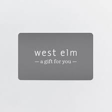 Like many other store cards, the card is not affiliated with any major payment network. West Elm Gift Card