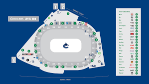 rogers arena map rogers arena
