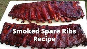 spare ribs recipe how to smoke spare