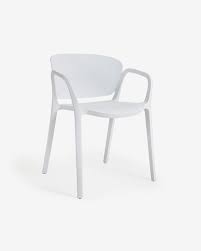 Ania White Garden Chair Kave Home