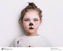 cute with cat makeup a royalty