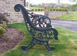 Lost Art Cast Iron Bench Ends