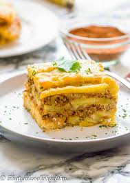 plantain lasagna pastelón dairy free