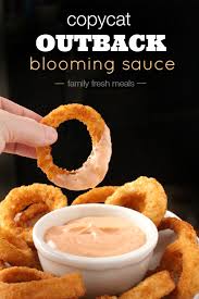 copycat outback blooming sauce family