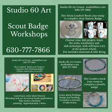 scout badge works painting