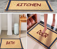 brown door mat or floor mat