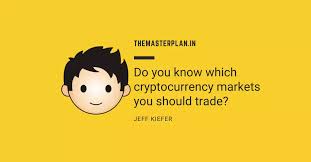 What stops beginners from making an ￭ you must know about coding. Do You Know Which Cryptocurrency Markets You Should Trade