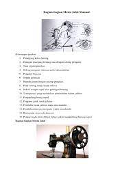 Nama alat komponen mesin jahit manual.com / cara meminyaki mesin jahit 9 langkah dengan gambar wikihow. Bagian Bagian Mesin Jahit Manual