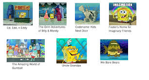 Some Cartoon Network Shows Spongebob Comparison Charts