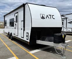 atc toy hauler 28 aluminum trailer w