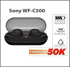Tai nghe Bluetooth True Wireless Sony WF-C500 - Hàng Chính Hãng Sony Vietnam  - Tai nghe True Wireless