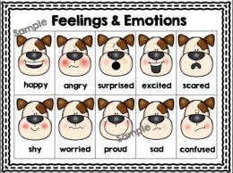 Feelings And Emotions Poster Set Dog Theme