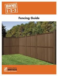 Fencing Guide Home Depot