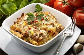 macaroni and cheese cerole with