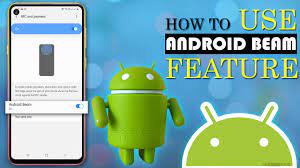 how to use android beam feature