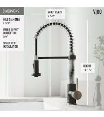 kitchen faucet with floodsense techn