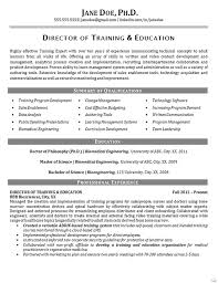 The best resume sample for your job application. Phd Resume Example Scientist Training Biosciences