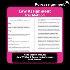 The irac method is a legal analysis method used in most law schools. Pin On Law Assignment Help