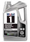 5W30 Synthetic Motor Oil, 4.73-L + 1-L Mobil 1