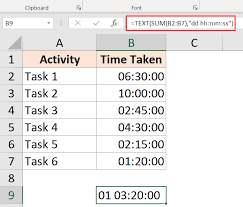 Calculate Time In Excel Time