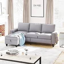 Lonkwa Convertible Sectional Sofa Couch