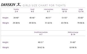 Danskin Shoe Size Chart Bedowntowndaytona Com