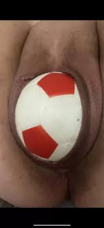 This soccer ball feels amazing being pushed out nudes - NAKEDPICTURES.ORG