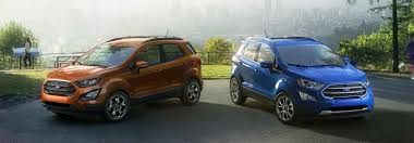 Gallery Of All 2018 Ford Ecosport Exterior Color Options