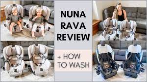nuna rava car seat review how to wash