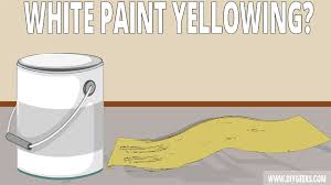 White Paint Turning Yellow Here S How