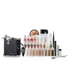 airbrush makeup system 2 0 complete value airbrush kit with airbrush s b foundation primer blush highlighter cleaning kit more temptu pro