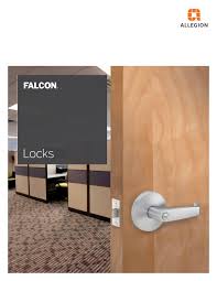 Falcon Locks Catalog By Horner Millwork Issuu