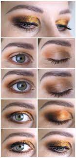how to makeup for round deep set eyes