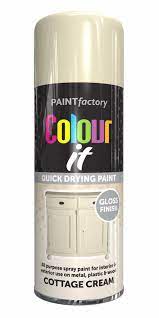 Cottage Cream Gloss Aerosol Spray Paint