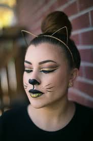 halloween makeup glam kitty live